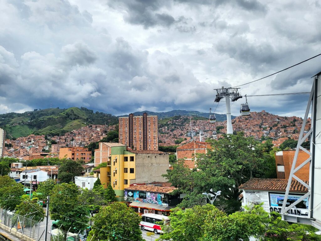 Lanovky v Medellíne